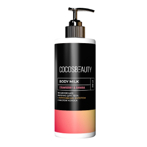 BODY MILK STRAWBERRY & BANANA
